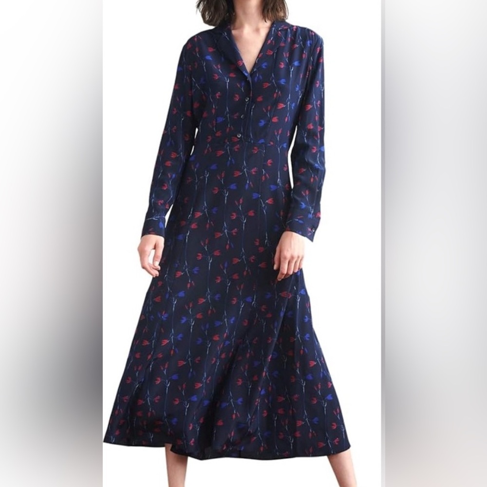 Thakoon 100% silk maxi dress NWT